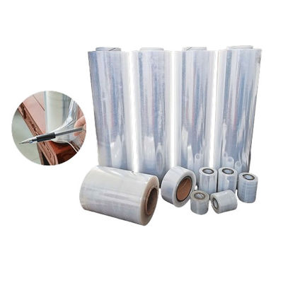 qualità  50mm Soft LDPE Stretch Film Roll Transparent LDPE Sheet For Machine Wrap fabbrica