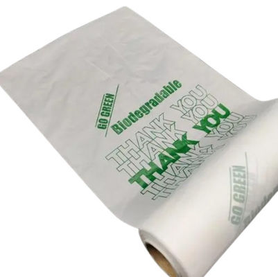 qualità  Vest Carrier Biodegradable Reusable Shopping Bags Compostable Pollution Free fabbrica