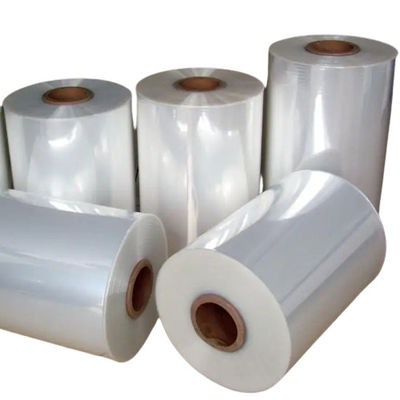 OEM 75 Gauge Cross Linked POF Shrink Film Polyolefin Roll ISO9001 SGS Approvato