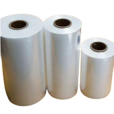30 micron stampabile POF film di avvolgimento reticolato a ferita singola colore trasparente