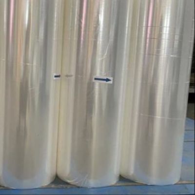 Pellicola di ritaglio in PVC ripiegata al centro 25 micron per libri cosmetici