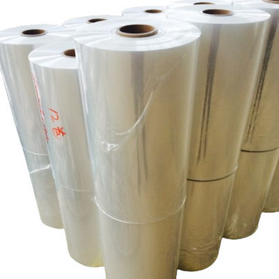 Pellicola PVC trasparente blu di cloruro di polivinile di 30 micron di PVC, rotolo di avvolgimento termico