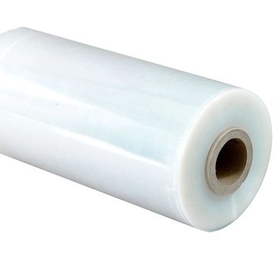 Pellicola di avvolgimento in PVC a singola ferita da 25 micron, trasparente, rotolato in PVC