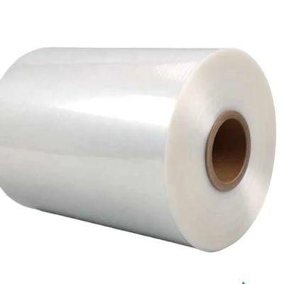 Pellicola di avvolgimento in PVC a singola ferita da 25 micron, trasparente, rotolato in PVC