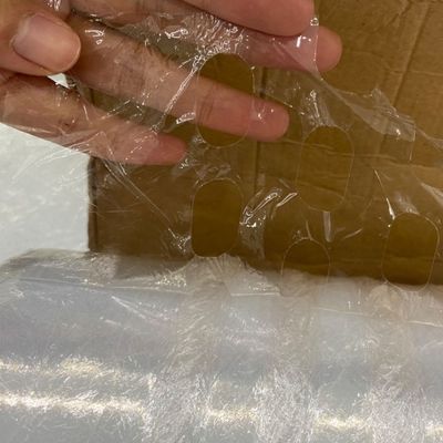 Pellicola estensibile in LDPE trasparente ventilata 420 mm x 1200 m Pre stretch pallet wrap