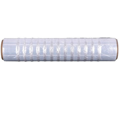 Rollo di foglio di plastica trasparente a ventilazione LDPE per avvolgimento a mano 500 mm x 470 m