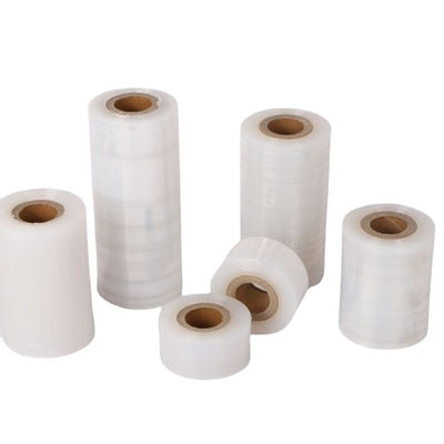 20 micron LDPE Stretch Film Shrink Wrap Roll trasparente / colorato