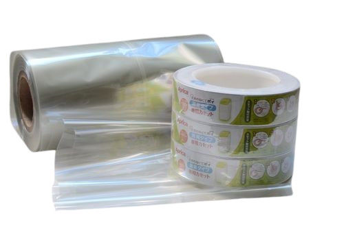 Etichette con manica ridutta in PETG OPS PVC PLA per imballaggio di bottiglie a prova di umidità