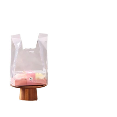Tasse da trasporto di giubbotti di plastica per alimenti stampati 13x19x23 per alimentari