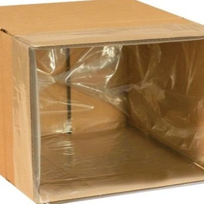 Sacchetto di plastica per rivestimenti in cartone PE a fondo quadrato