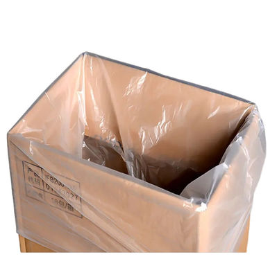 Involucri per scatole in sacchetto poliedrico trasparente / involucri per cartone di plastica per carne e pollame