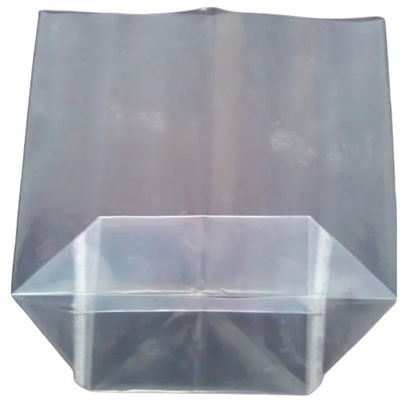 Involucri per scatole in sacchetto poliedrico trasparente / involucri per cartone di plastica per carne e pollame