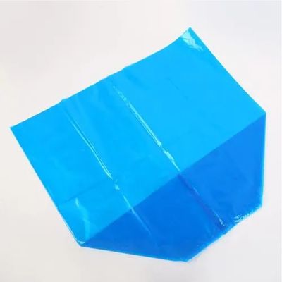 Sacchetti in cartone blu con rivestimento di scatole ondulate stampate per imballaggi