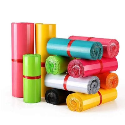 Colore LDPE personalizzabili Poly Mailers borse di spedizione busta in rotolo