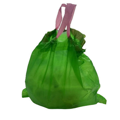 Large Disposable Garbage Bin Liner Disegno a colori personalizzati String Garbage Bag
