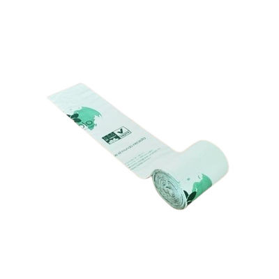 Biodegradabile PLA contenitore del cestino su rotolo stampabile colore verde