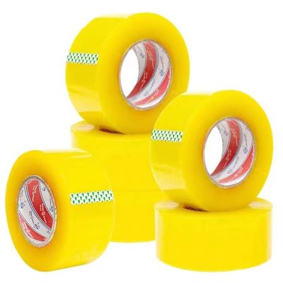 Nastro di imballaggio adesivo BOPP a basso rumore Jumbo Roll 0,05 mm di spessore