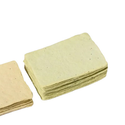 Carta incorporata di semi di fiori biodegradabile Carta riciclata di semi di fiori selvatici da piantagione