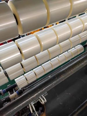 30 micron Clear BOPP Tear Off Tape Larghezza 2 mm Per imballaggio