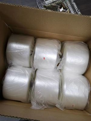 30 micron Clear BOPP Tear Off Tape Larghezza 2 mm Per imballaggio