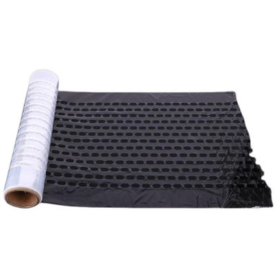 250% di allungamento pellicola di allungamento perforata trasparente in LDPE spessore di 23 micron per imballaggio